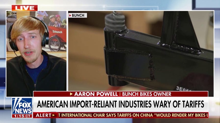 Texas bike maker concerned about tariffs due to number of parts needed from China