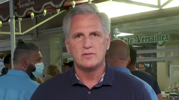Kevin McCarthy: Biden's eviction ban 'destroying' small businesses