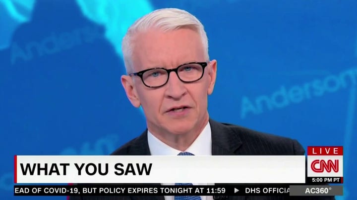 Anderson Cooper rails against the GOP audience from CNN's Trump town hall