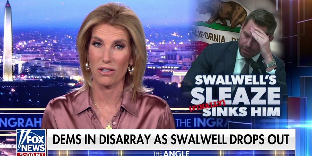 Laura: Swalwell's sleaze is finally sinking him