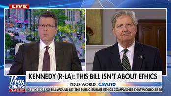 Congress does not have the power to write a code of ethics: Sen. John Kennedy