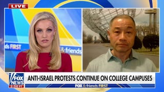 Anti-Israel protesters set up encampment at NY City College - Fox News