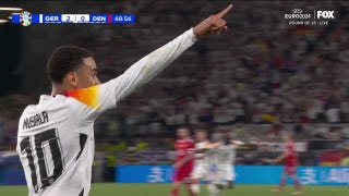 Jamal Musiala scores in 68' to give Germany a 2-0 lead over Denmark | UEFA Euro 2024 - Fox News