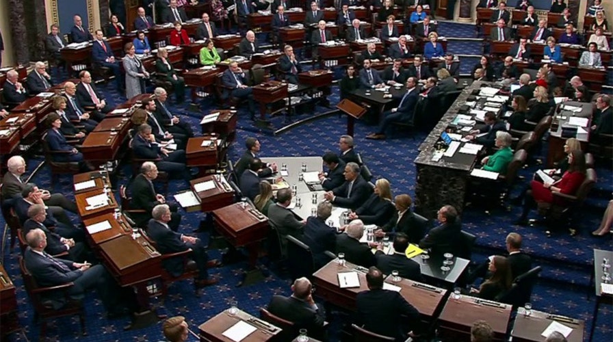 Senators vote 52-48 to acquit President Trump of abuse of power at Senate impeachment trial