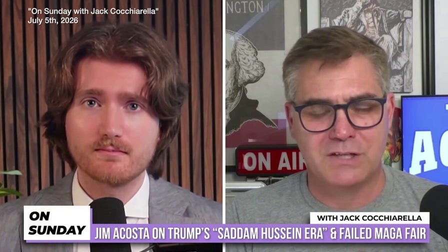 Jim Acosta compares Trump projects to ‘end days of Saddam Hussein’