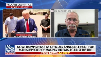 Officials conduct widespread search to find man threatening to kill Trump