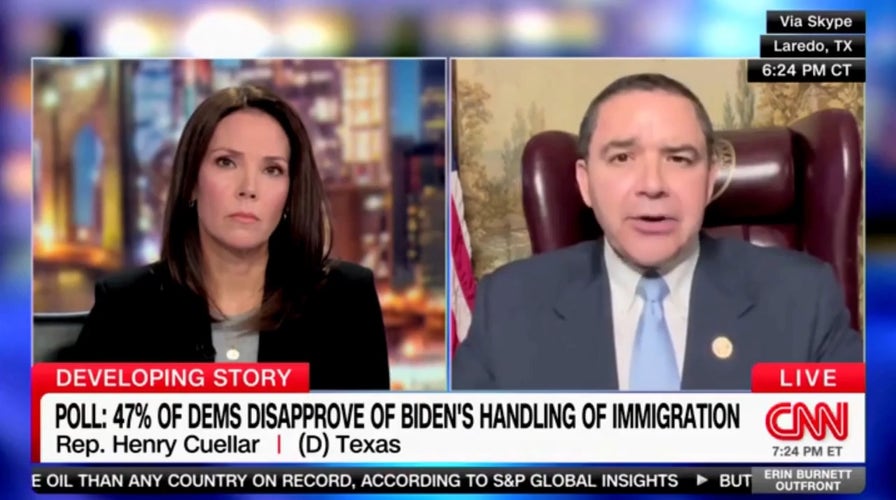 Democratic Rep. Henry Cuellar argues Biden will lose support over handling of immigration crisis
