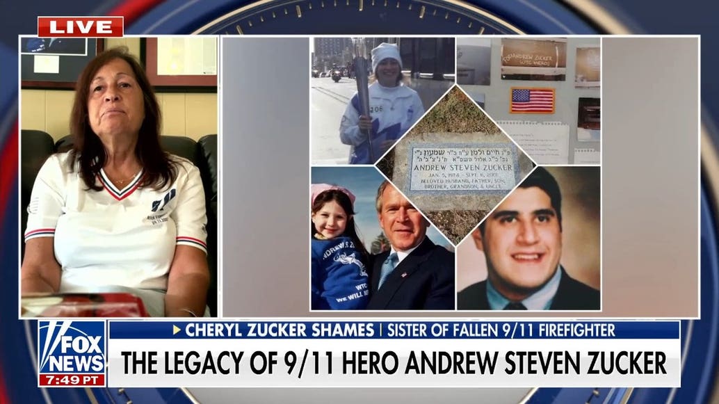 Sister of fallen 9/11 firefighter Andrew Steven Zucker reflects on his legacy