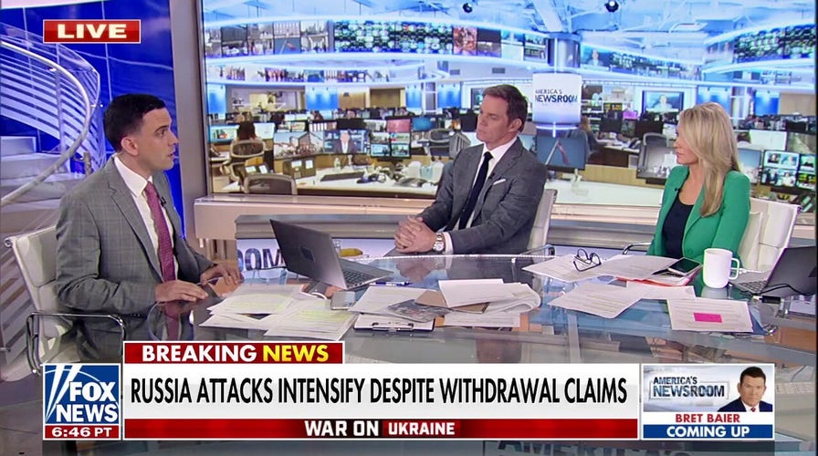 Fox News' Trey Yingst details Putin's assault on Ukraine as war continues