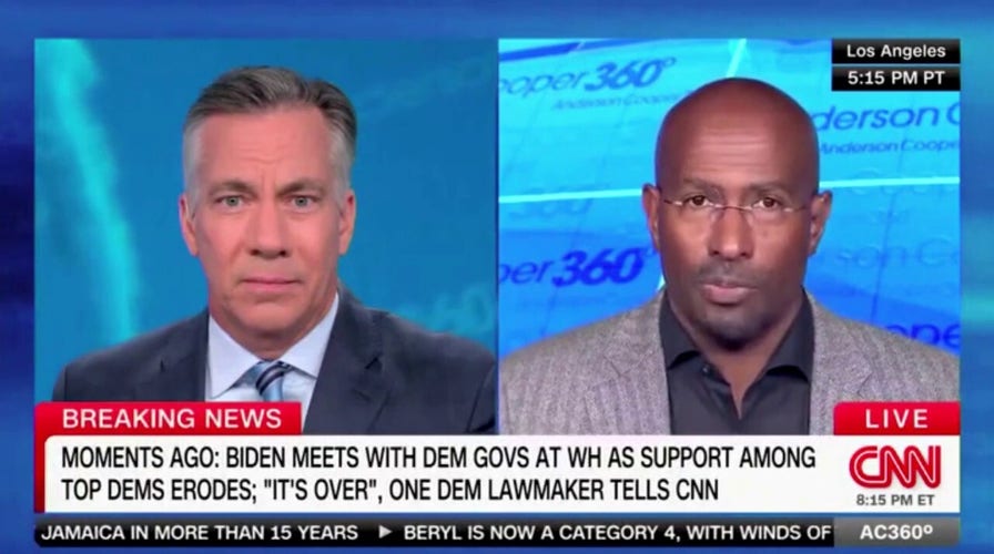Van Jones says that Democrats are in 'full scale panic' to replace Biden before election