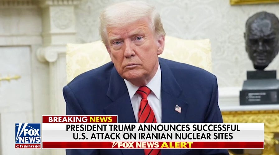 Trump announces successful US strike on 3 Iranian nuclear sites