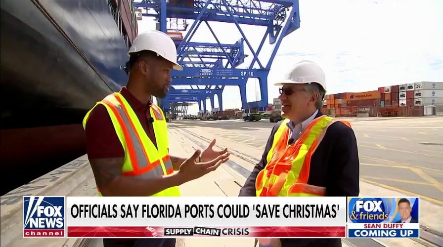 Lawrence Jones visits Florida’s Port Everglades amid supply chain crisis 