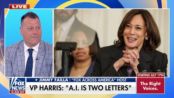 Jimmy Failla torches Kamala Harris over AI explanation: 'Intellect of a 3-year-old'