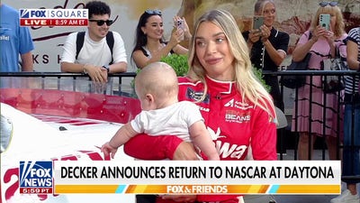 Racing star poised to return to NASCAR after having son