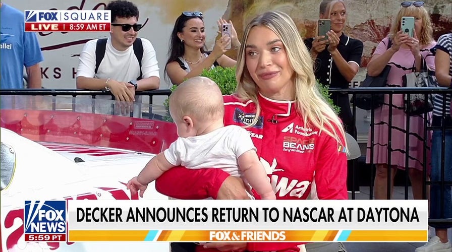  Racing star poised to return to NASCAR after having son