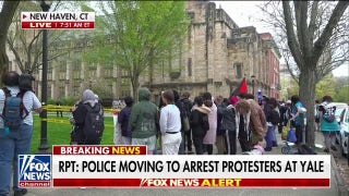 Police reportedly moving in on anti-Israel encampment on Yale campus - Fox News
