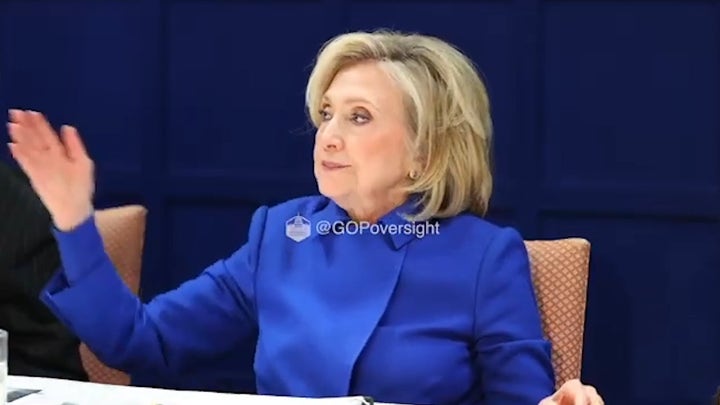 Hillary Clinton storms out of heated House testimony on Epstein