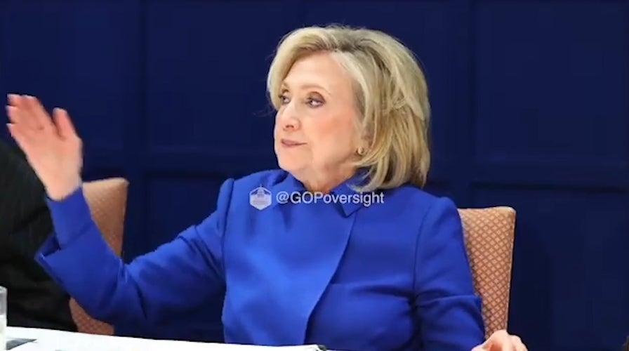 Hillary Clinton storms out of heated House testimony on Epstein