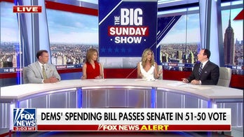 'The Big Sunday Show' reacts to Dems' spending bill passing Senate in 51-50 vote