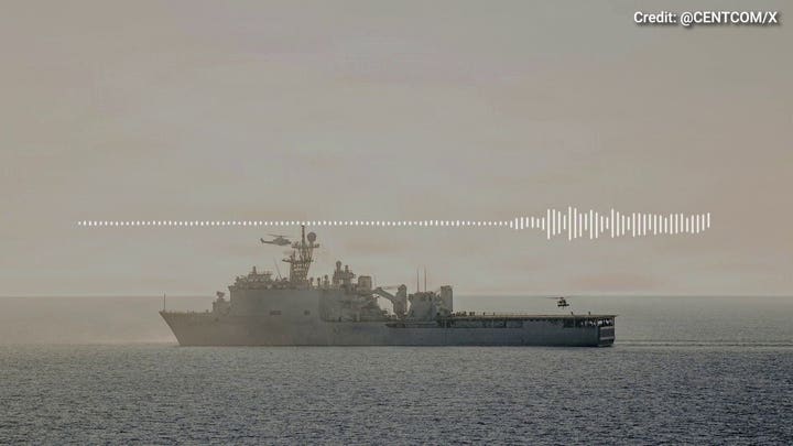CENTCOM shares audio of US Navy enforcing blockade on Iran
