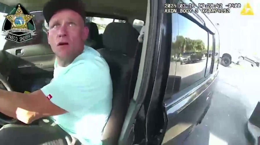 Graphic content warning: Body camera captures moment Florida deputy shoots suspect while dangling from his moving car