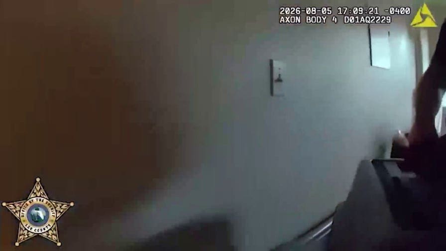 Police bodycam video captures arrest of Florida father accused of killing kittens in front of teen daughter