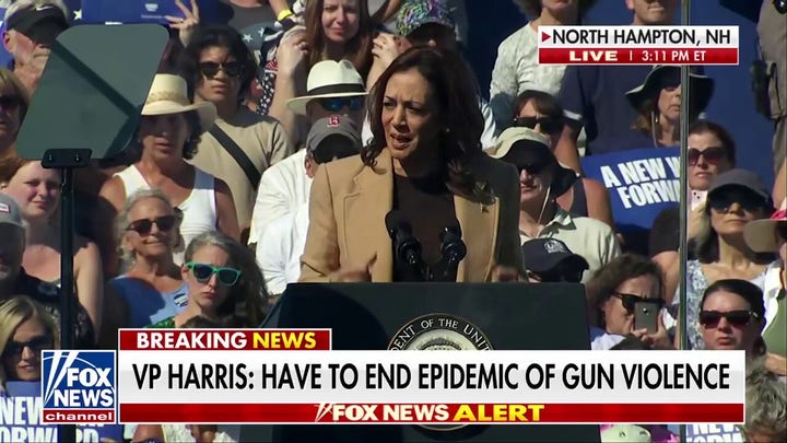 Kamala Harris: 'We have to end epidemic of gun violence in our country once and for all!'