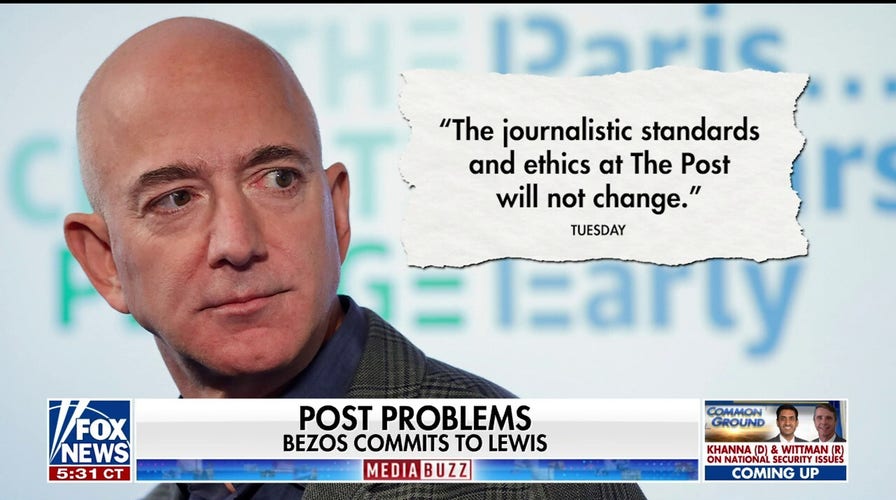 Bezos promises to change troubled Washington Post's business model