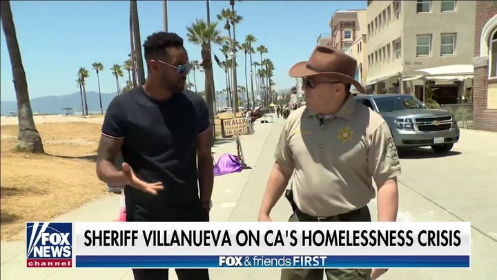  Venice Beach, California plagued by homeless encampment
