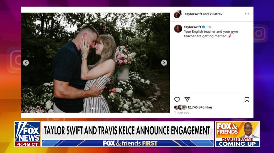 Trump, world react to Taylor Swift, Travis Kelce engagement announcement