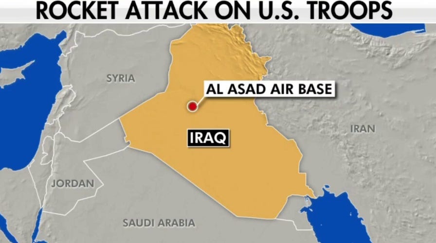 US troops in Iraq targeted in rocket attack 
