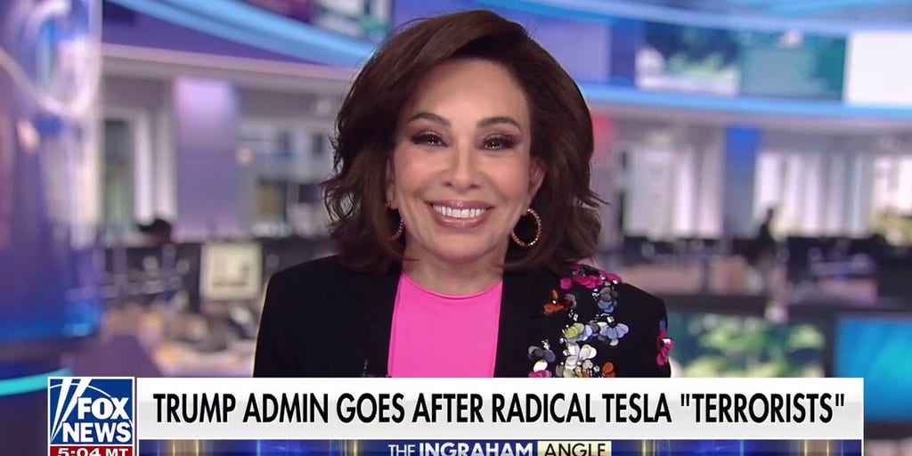Tesla vandals are intimidating a civilian population and 'fueling violence,' Judge Jeanine argues