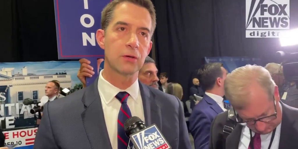 Senator Tom Cotton speaks to Fox News Digital