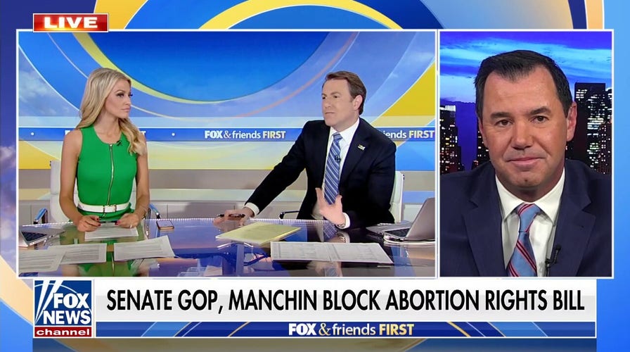 Concha on left fuming over GOP, Manchin blocking abortion bill: 'This issue is a wash at best'