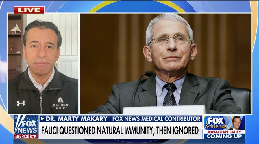 Fauci's track record a 'total failure' as he leaves government role: Dr. Marty Makary