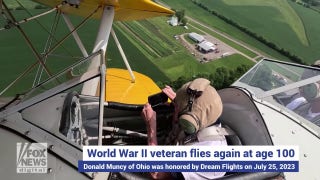 World War II veteran airman Don Muncy, 100, flies again - Fox News