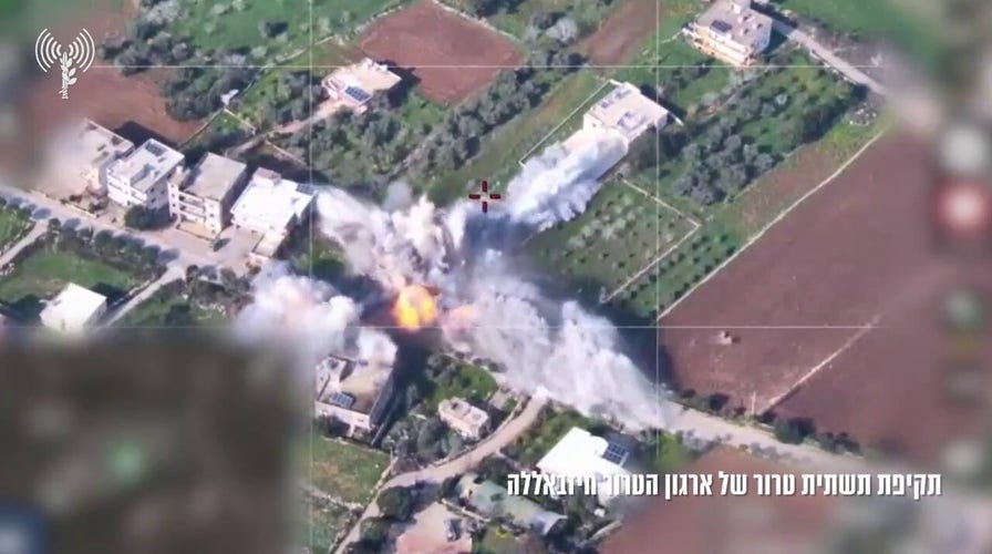 Israel targets Hezbollah with multiple strikes