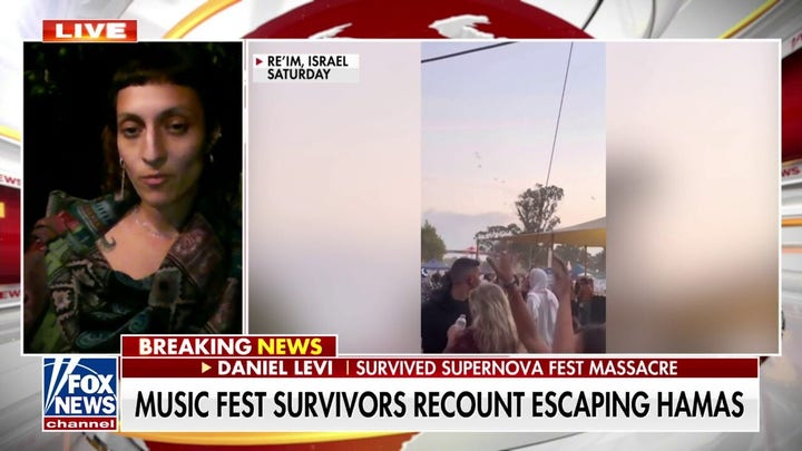 Israel music festival survivor describes escaping Hamas: They just started shooting at us
