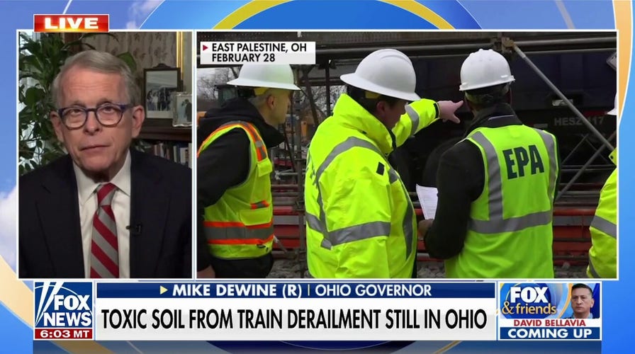 24,000 tons of toxic soil remains in Ohio from train derailment