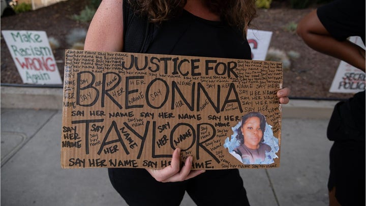 Breonna Taylor’s boyfriend sues city of Louisville