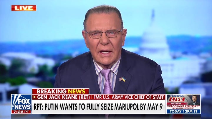 Russian generals 'inept' at campaign planning: Gen. Keane