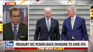 Treasury Secretary pushes back default deadline as lawmakers continue negotiations - Fox News