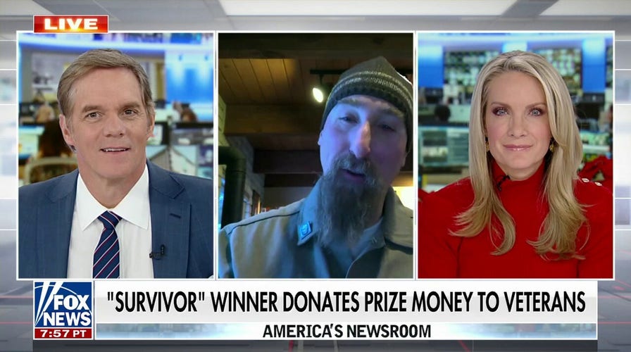 Survivor winner donates prize money to veterans
