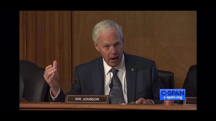 Sen. Johnson, Sec. Becerra spar over redactions to Fauci emails provided to senators