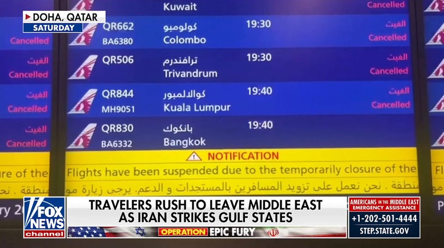 Thousands of Americans stuck in Middle East as conflict worsens