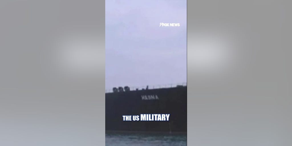 US fighter jet FIRES on Iranian oil tanker