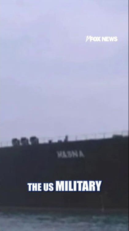 US fighter jet FIRES on Iranian oil tanker