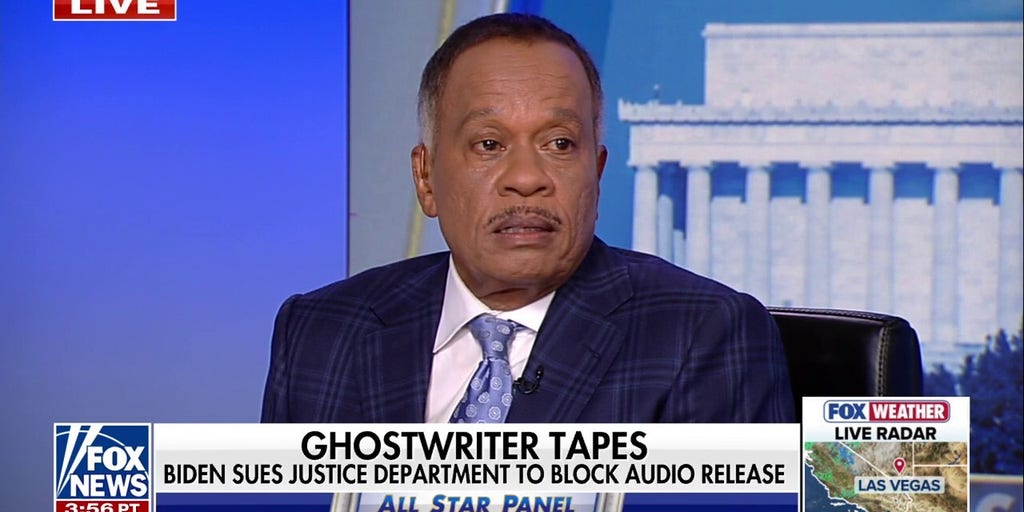 Biden's ghostwriter tapes lawsuit all about 'politics': Juan Williams
