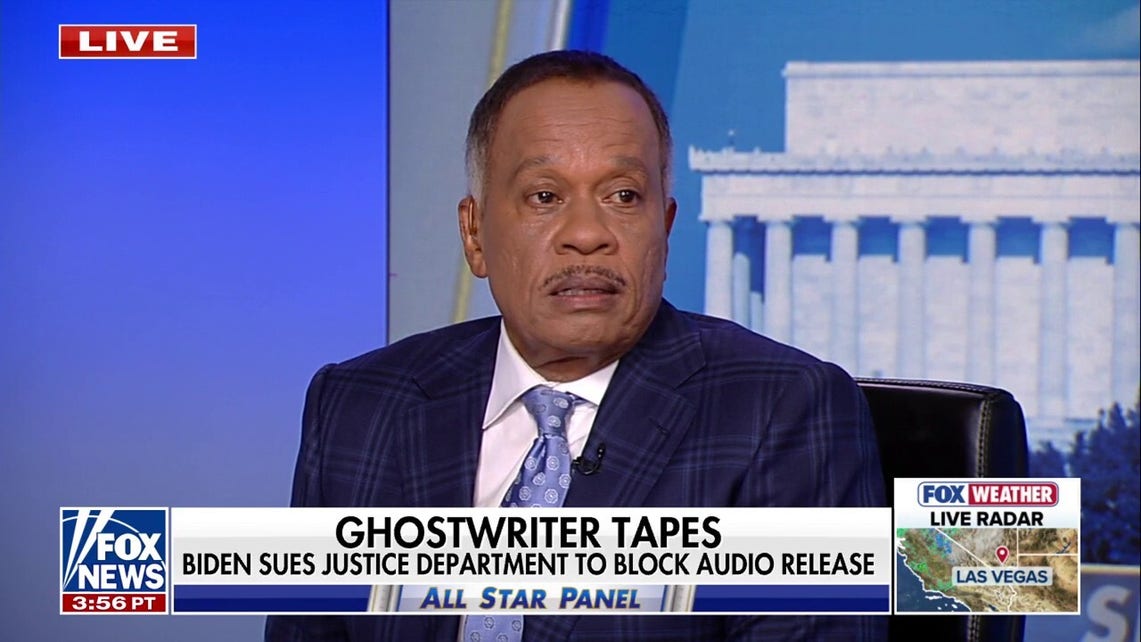 Biden's ghostwriter tapes lawsuit all about 'politics': Juan Williams
