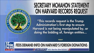 Trump administration demands information on Harvard's alleged foreign donations